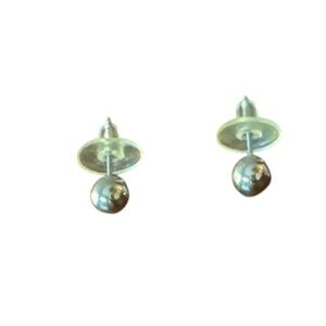 Elegant Silver Stud Earrings
